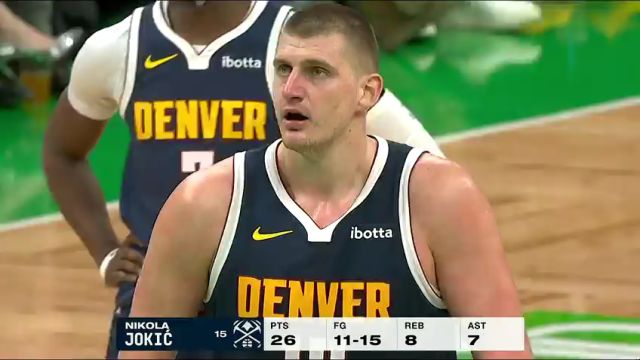 【2024年01月20日】NBA常規(guī)賽：掘金vs凱爾特人第3節(jié)英文原聲錄像回放