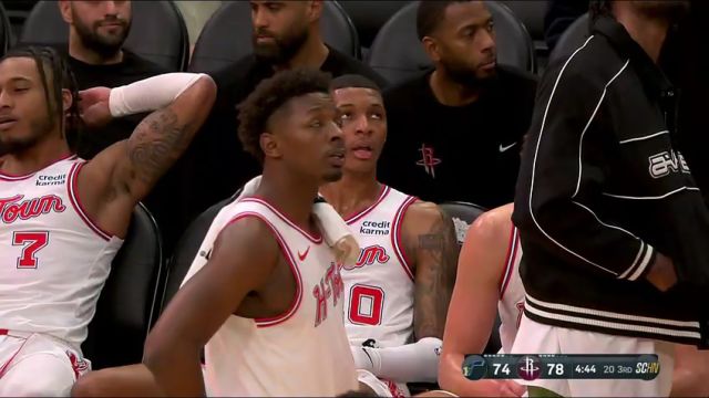 【2024年01月21日】NBA常规赛:爵士vs火箭第3节中文解说录像回放