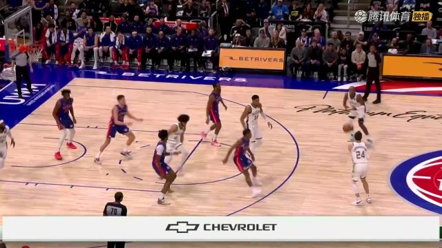 【2024年01月21日】2023/24赛季NBA常规赛：雄鹿 VS 活塞 全场录像回放