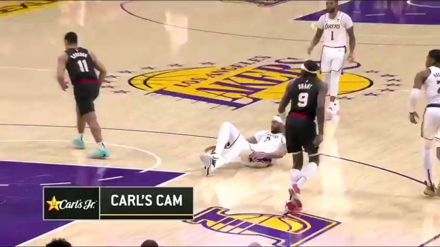 【2024年01月22日】NBA常规赛:开拓者vs湖人第1节中文解说录像回放