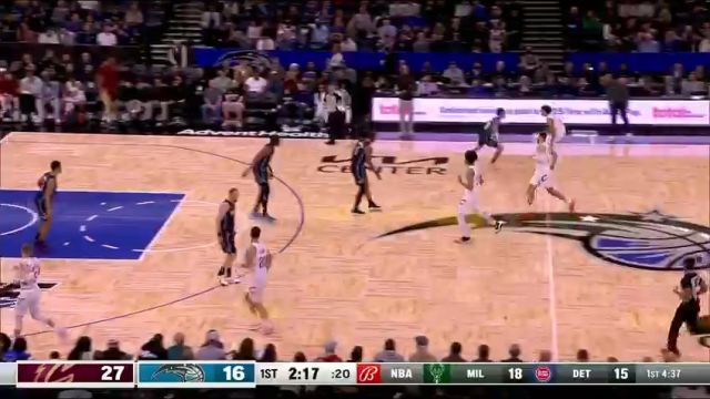 【2024年01月23日】NBA常規(guī)賽：騎士vs魔術(shù)第1節(jié)英文原聲錄像回放