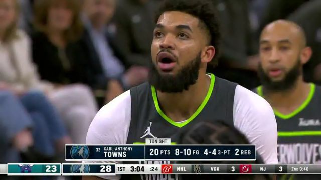 【2024年01月23日】NBA常規(guī)賽:黃蜂vs森林狼第1節(jié)英文原聲錄像回放