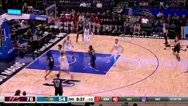 【2024年01月23日】NBA常規(guī)賽：騎士vs魔術(shù)第3節(jié)英文原聲錄像回放
