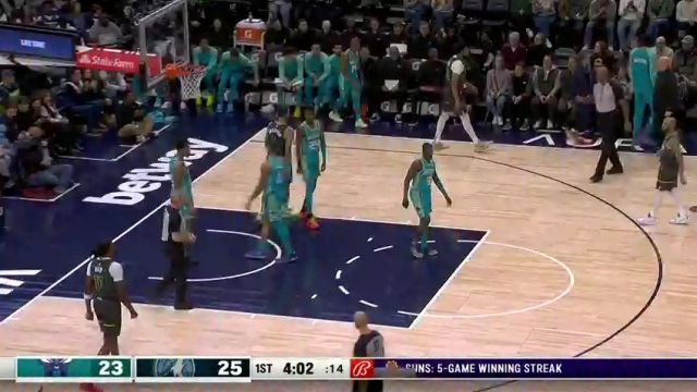 【2024年01月23日】NBA常規(guī)賽:黃蜂vs森林狼第1節(jié)中文解說錄像回放