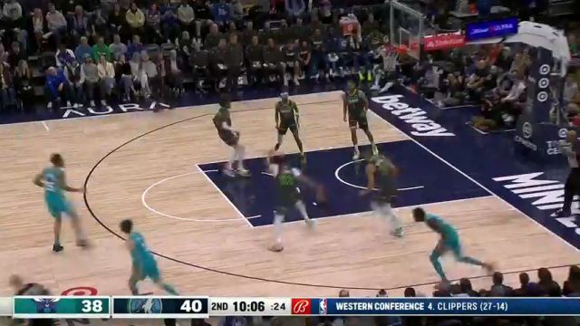 【2024年01月23日】NBA常規(guī)賽:黃蜂vs森林狼第2節(jié)中文解說錄像回放
