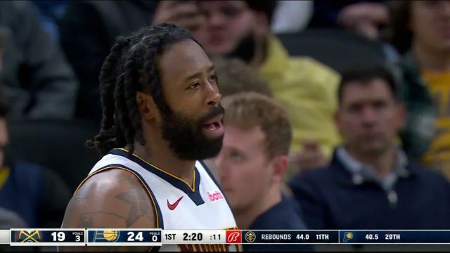 【2024年01月24日】NBA常規(guī)賽：掘金vs步行者第1節(jié)英文原聲錄像回放