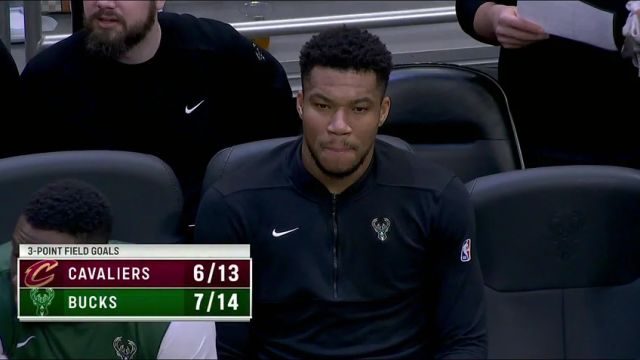 【2024年01月25日】NBA常規(guī)賽：騎士vs雄鹿第2節(jié)中文解說錄像回放
