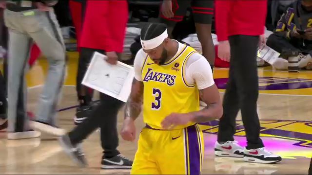【2024年01月26日】NBA常规赛:公牛vs湖人第1节中文解说录像回放