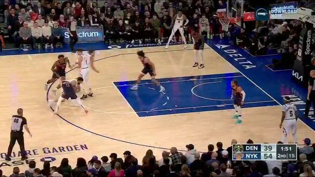 【2024年01月26日】NBA常規(guī)賽：掘金vs尼克斯第2節(jié)中文解說錄像回放