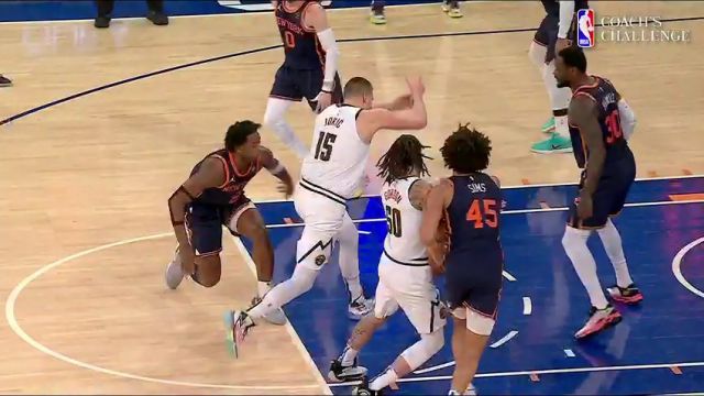 【2024年01月26日】NBA常規(guī)賽：掘金vs尼克斯第1節(jié)中文解說錄像回放