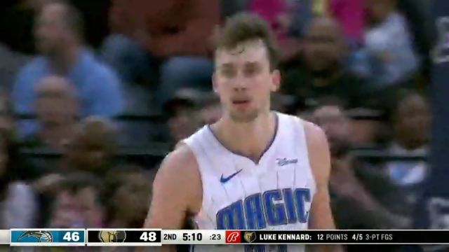 【2024年01月27日】NBA常規(guī)賽：魔術(shù)vs灰熊第2節(jié)英文原聲錄像回放