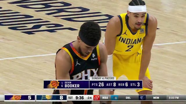 【2024年01月27日】NBA常規(guī)賽：太陽vs步行者第1節(jié)中文解說錄像回放