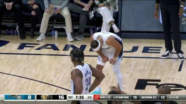 【2024年01月27日】NBA常規(guī)賽：魔術(shù)vs灰熊第1節(jié)中文解說錄像回放