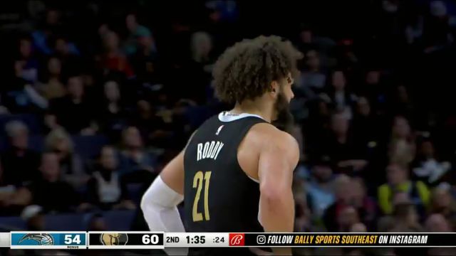 【2024年01月27日】NBA常規(guī)賽：魔術(shù)vs灰熊第2節(jié)中文解說錄像回放