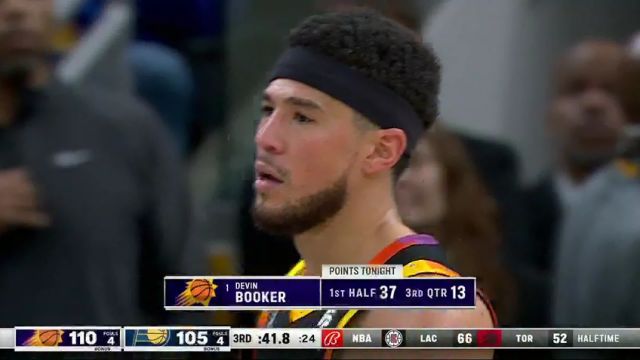 【2024年01月27日】NBA常規(guī)賽：太陽vs步行者第3節(jié)中文解說錄像回放