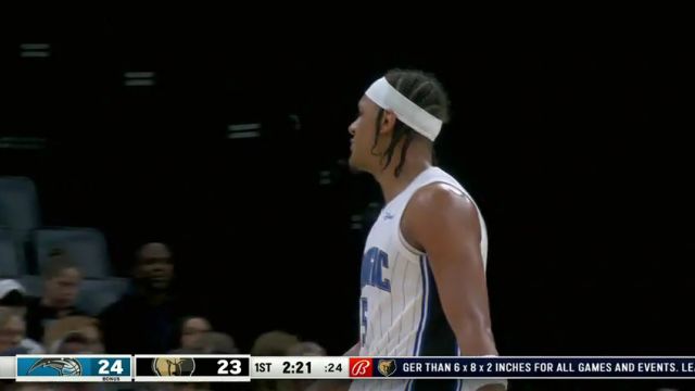 【2024年01月27日】NBA常規(guī)賽：魔術(shù)vs灰熊第1節(jié)英文原聲錄像回放