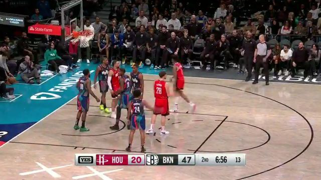 【2024年01月28日】NBA常規(guī)賽：火箭vs籃網(wǎng)第2節(jié)中文解說錄像回放