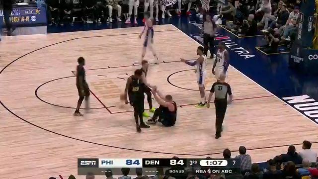 【2024年01月28日】NBA常規(guī)賽:76人vs掘金第3節(jié)中文解說錄像回放