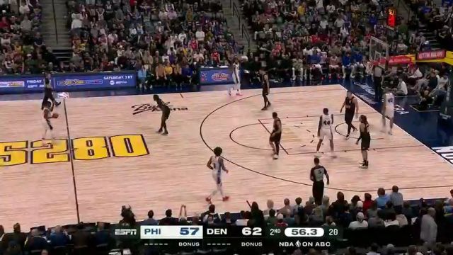 【2024年01月28日】NBA常規(guī)賽:76人vs掘金第2節(jié)英文原聲錄像回放