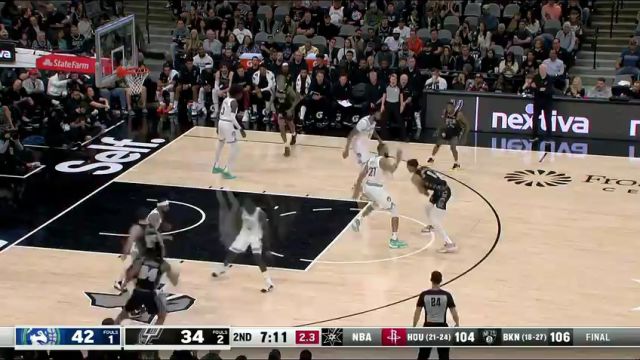 【2024年01月28日】NBA常規(guī)賽:森林狼vs馬刺第2節(jié)英文原聲錄像回放