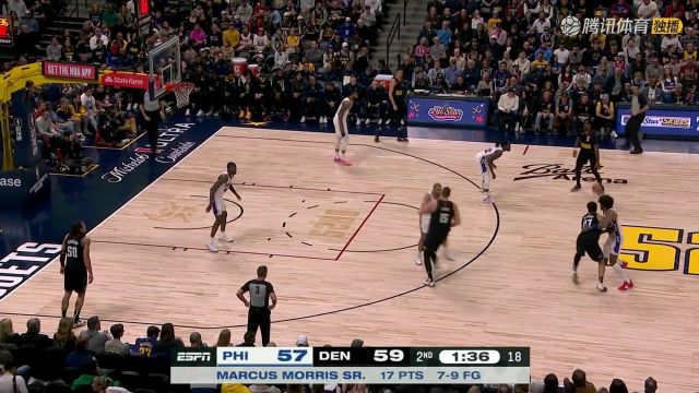 【2024年01月28日】NBA常規(guī)賽:76人vs掘金第2節(jié)中文解說錄像回放