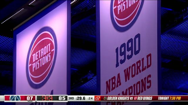 【2024年01月28日】NBA常规赛：奇才vs活塞第3节英文原声录像回放