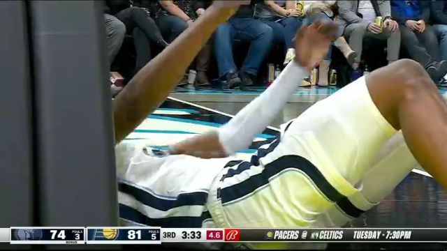 【2024年01月29日】NBA常規(guī)賽：灰熊vs步行者第3節(jié)中文解說錄像回放