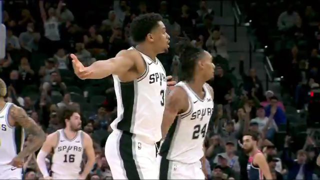 【2024年01月30日】NBA常規(guī)賽:奇才vs馬刺第4節(jié)英文原聲錄像回放