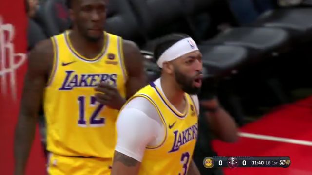 【2024年01月30日】NBA常規(guī)賽：湖人vs火箭第1節(jié)英文原聲錄像回放