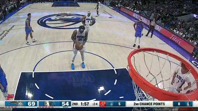 【2024年01月30日】NBA常規(guī)賽：魔術(shù)vs獨(dú)行俠第2節(jié)中文解說錄像回放