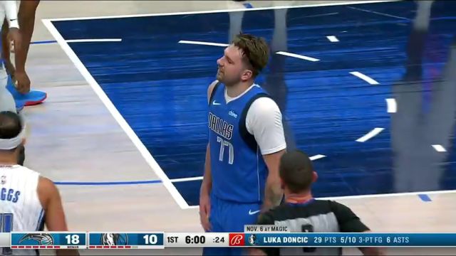 【2024年01月30日】NBA常規(guī)賽：魔術(shù)vs獨(dú)行俠第1節(jié)英文原聲錄像回放