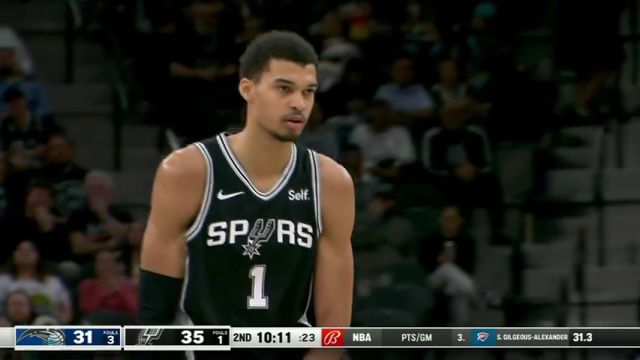 【2024年02月01日】NBA常規(guī)賽:魔術(shù)vs馬刺第2節(jié)英文原聲錄像回放