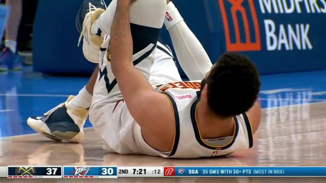 【2024年02月01日】NBA常規(guī)賽：掘金vs雷霆第2節(jié)中文解說錄像回放