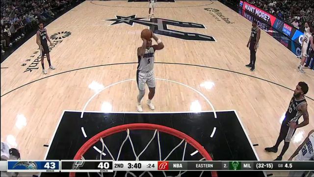 【2024年02月01日】NBA常規(guī)賽:魔術(shù)vs馬刺第2節(jié)中文解說錄像回放