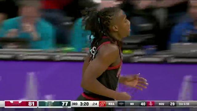 【2024年02月01日】NBA常規(guī)賽：公牛vs黃蜂第3節(jié)英文原聲錄像回放