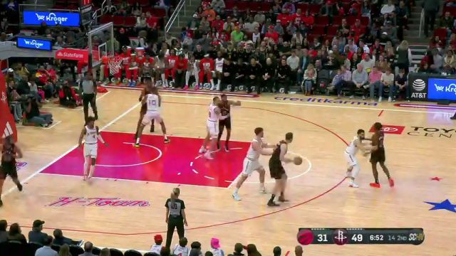 【2024年02月03日】NBA常規(guī)賽：猛龍vs火箭第2節(jié)英文原聲錄像回放