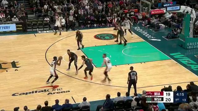 【2024年02月03日】NBA常规赛:热火vs奇才第1节中文解说录像回放