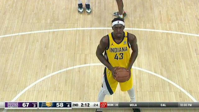 【2024年02月03日】NBA常規(guī)賽：國王vs步行者第2節(jié)中文解說錄像回放