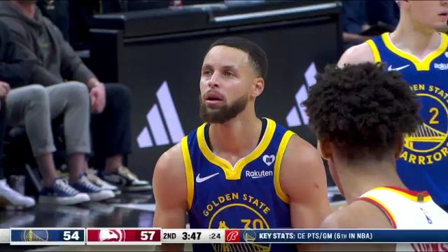 【2024年02月04日】NBA常規(guī)賽：勇士vs老鷹第2節(jié)中文解說錄像回放