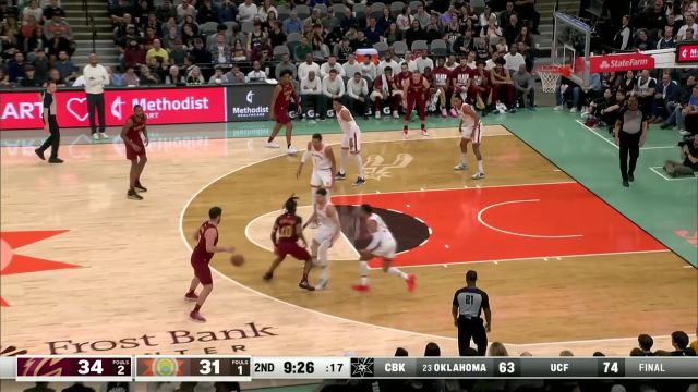 【2024年02月04日 骑士vs马刺集锦】给新秀上一课 莫布利节奏上篮2+1稳稳收入麾下