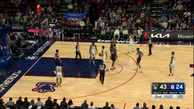 【2024年02月04日 籃網(wǎng)vs76人集錦】一定要注意情緒！馬克西與布里奇斯卡位時發(fā)生身體摩擦互不相讓