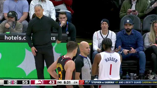 【2024年02月06日】NBA常規(guī)賽:快船vs老鷹第2節(jié)中文解說錄像回放