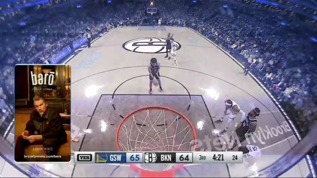 【2024年02月06日】NBA常規(guī)賽：勇士vs籃網(wǎng)第3節(jié)英文原聲錄像回放