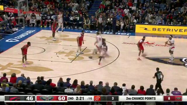 【2024年02月06日】NBA常規(guī)賽:猛龍vs鵜鶘第2節(jié)英文原聲錄像回放