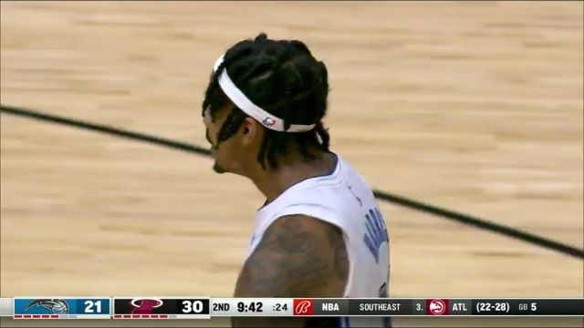 【2024年02月07日】NBA常規(guī)賽:魔術(shù)vs熱火第2節(jié)中文解說錄像回放