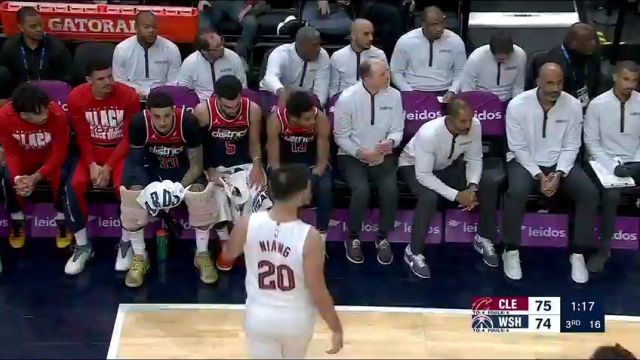 【2024年02月08日】NBA常規(guī)賽:騎士vs奇才第3節(jié)中文解說錄像回放