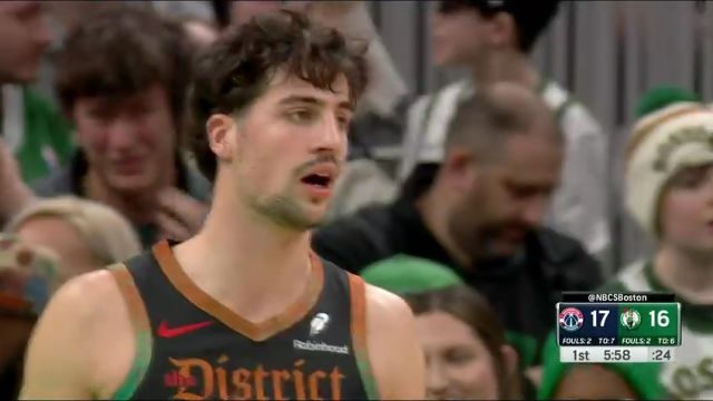 【2024年02月10日】NBA常規(guī)賽:奇才vs凱爾特人第1節(jié)英文原聲錄像回放