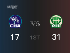NBA常規(guī)賽：首節(jié)結(jié)束，雄鹿以31-17領(lǐng)先黃蜂，利拉德7分2籃板3助攻