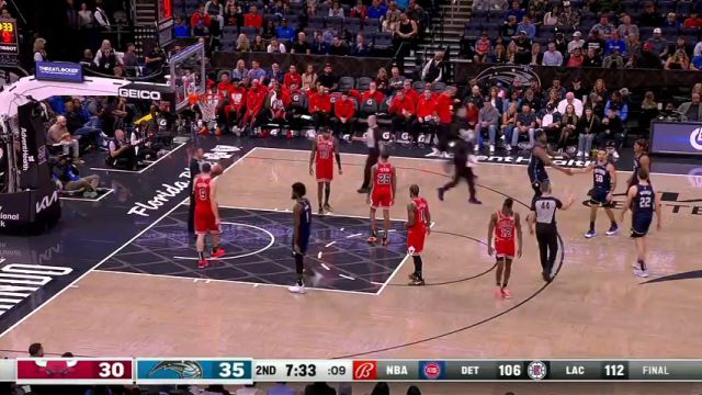 【2024年02月11日】NBA常規(guī)賽:公牛vs魔術(shù)第2節(jié)英文原聲錄像回放