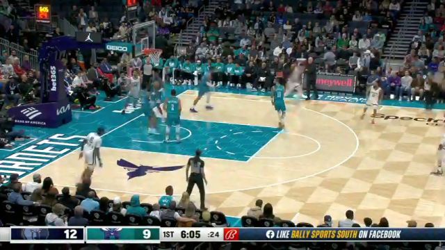 【2024年02月11日】NBA常規(guī)賽:灰熊vs黃蜂第1節(jié)英文原聲錄像回放